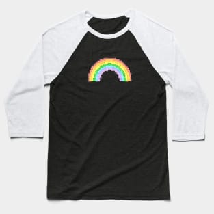 Stitched Rainbow Baseball T-Shirt